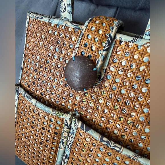 Vintage Vera Bradley Tiki Tote - Picture 2 of 6